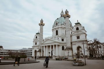 Professional Photography Session at Karlskirche in Vienna