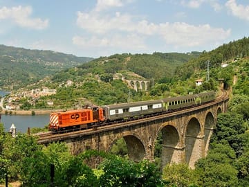 Train Scenic Ride at Douro Valley