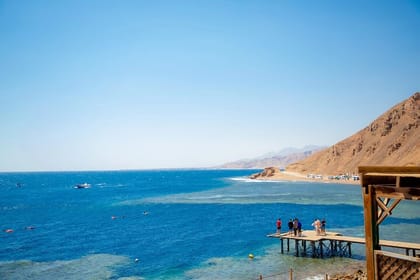 Jeep Adventure to Canyon Salama and Dahab from Sharm El-Sheikh