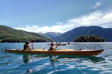 Mascardi Lake Kayaking and Trekking Tour from Bariloche