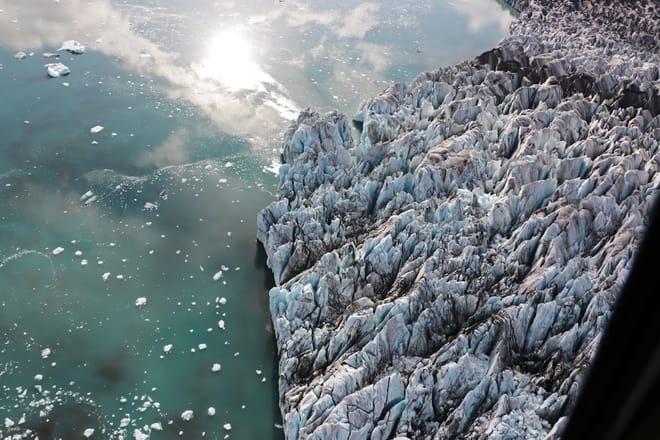 Lagoons, Glaciers & Colorful Mountains Airplane Tour from Skaftafell 3