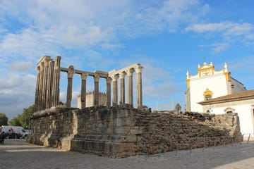 Explore Evora's Roman Temple, Cathedral, and Historic Center