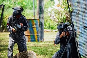 Paintball Adventure in bali paintballing game 