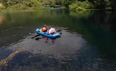 Kayaking Adventure at Blue Eye Spring from Saranda Port