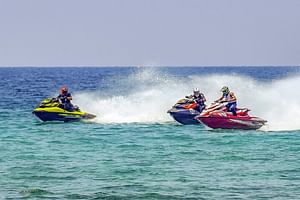 South Beach 1-Hour JetSki Rental with Gas Included + Free Pontoon Boat Ride