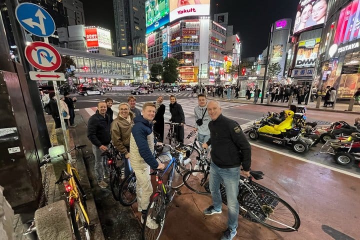 2-Hr Tokyo Night Bike Tour: Shibuya, City Lights & Tokyo Tower 6