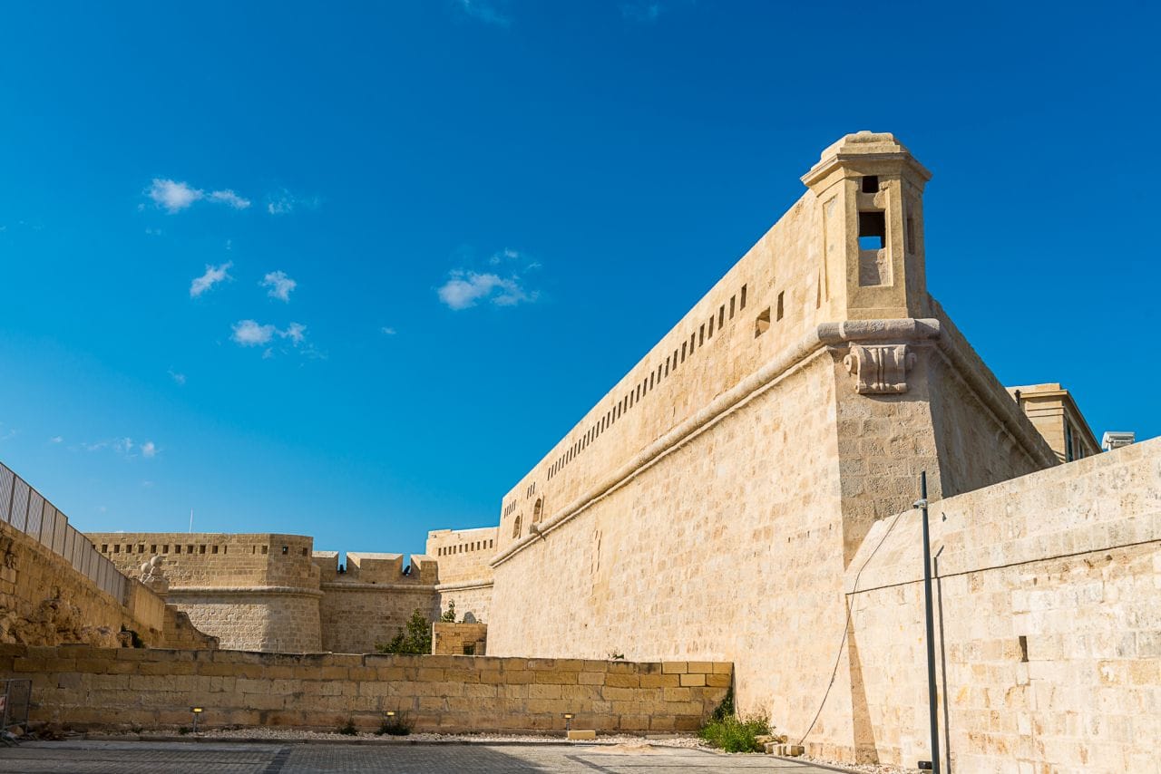 Fort St. Elmo in Valletta houses the National War Museum
