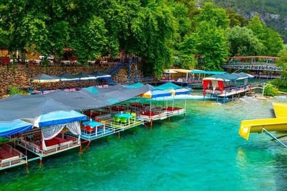 Alanya City Tour with Cable Car & Dimçay Boat Tour–From Side