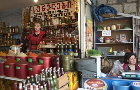 Culinary Adventure Through Tbilisi’s Dezerter’s Bazaar