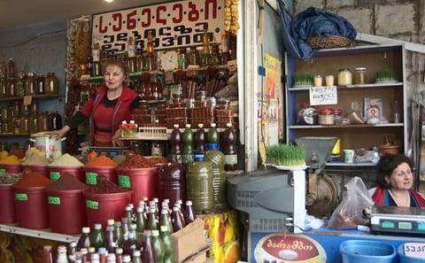Culinary Tour of Tbilisi’s Dezerter’s Bazaar and Local Markets