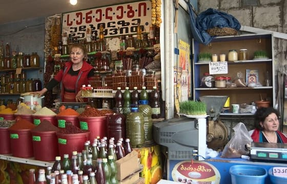 Culinary Adventure Through Tbilisi’s Dezerter’s Bazaar