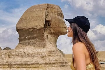 Pyramids of Giza Necropolis with Entry Ticket inside the Pyramid