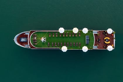 Lan Ha bay luxury cruise 2D/1N: Kayaking, jumping & Swimming at pristine places