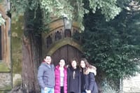 The Lord of the Rings door in Stow-on-the-Wold