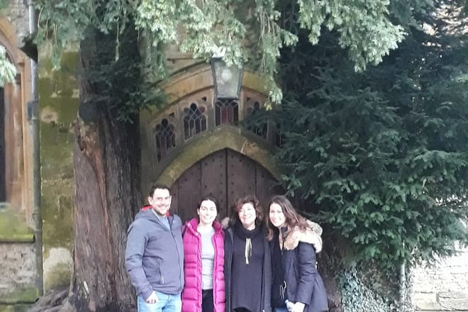The Lord of the Rings door in Stow-on-the-Wold