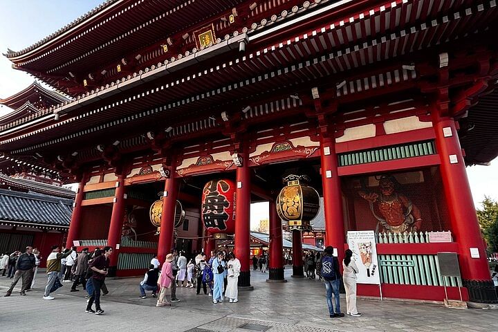 Sumida River Walk to Asakusa Senso-ji temple Tour