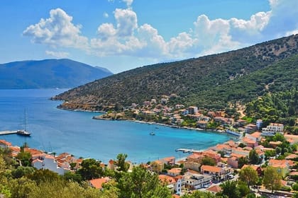 Discover Melisani Cave-Agia Efimia & A photo stop above Myrtos
