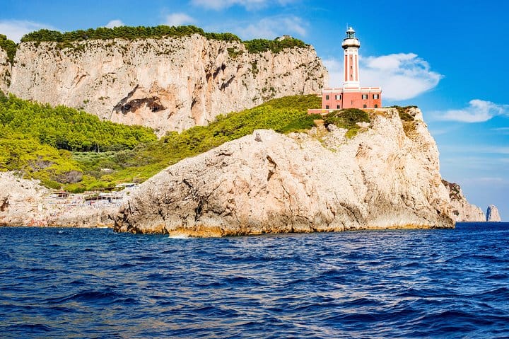 Private Boat Tour from Sorrento to Capri on a Classic Gozzo 7.50 7