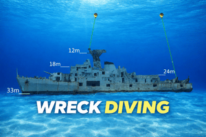 WRECK CORVETA AFONSO CERQUEIRA - Single dive