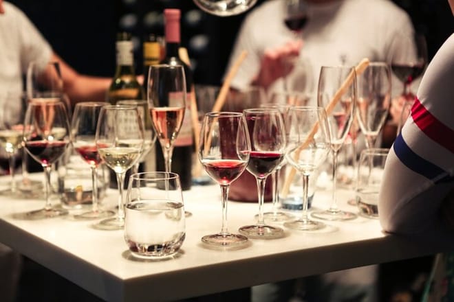 Wine tasting