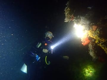 Night Scuba Diving Adventure in Mirissa, Sri Lanka