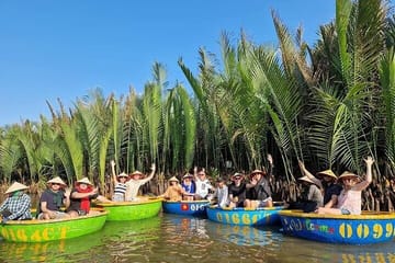 Cam Thanh Coconut Basket Boat And Cooking Class Hoi An Day Tour