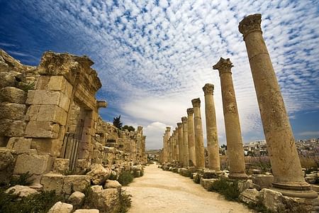 Private Full-Day Tour: Explore Jerash, Umm Qais & Pella from Amman