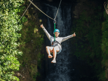 Adventure Tour at Vallé Advenature Park in Chamouny, Mauritius