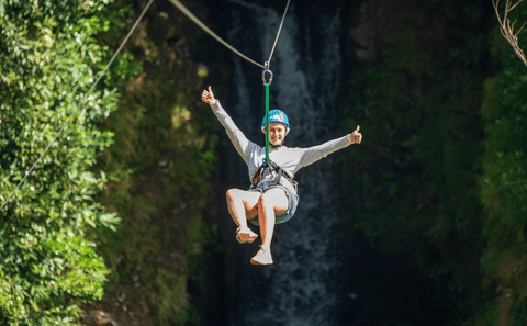 Adventure Tour at Vallé Advenature Park in Chamouny, Mauritius