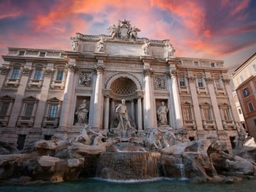 Photography Session at Rome's Trevi Fountain