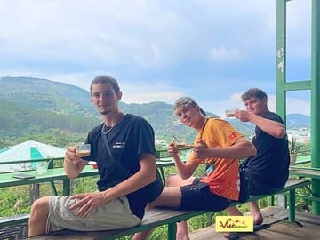 Me Linh Coffee Plantation, Dalat, Vietnam. Vietnamese coffee taste - best for try ever.