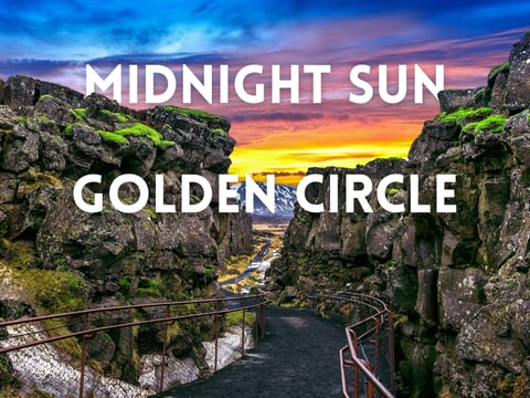 Private Midnight Sun Golden Circle Tour