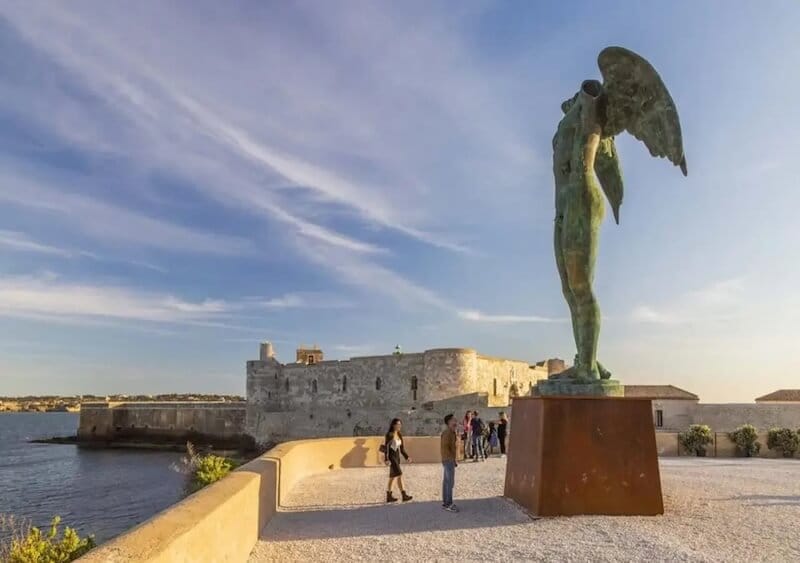 Ikaria sculpture by the sea