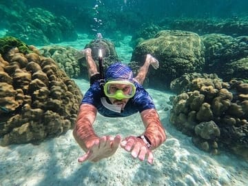 ⁠Snorkeling at Pigeon Island Trincomalee