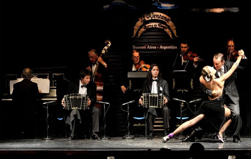 La Ventana Tango Show with Optional Dinner in Buenos Aires