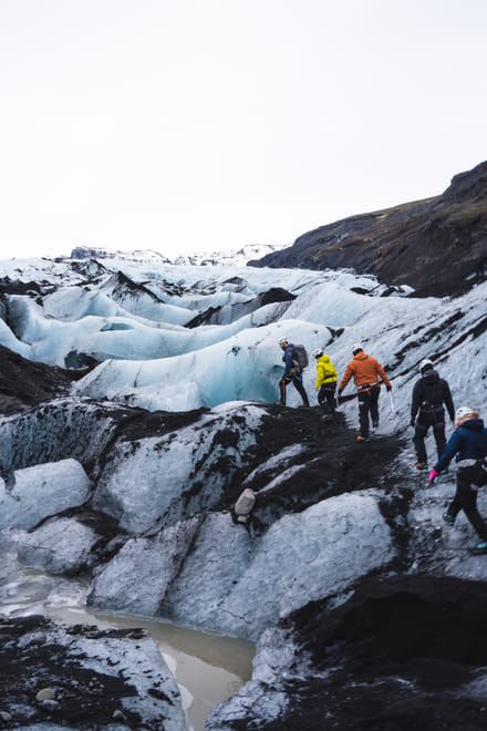 Glacier Hike & Horse Riding in South Iceland photo 5