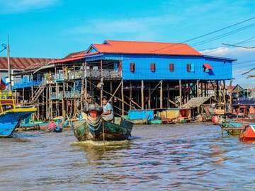 Day trip to Beng Mealea Temple & Stilt-houses village at Kompong Plouk Village