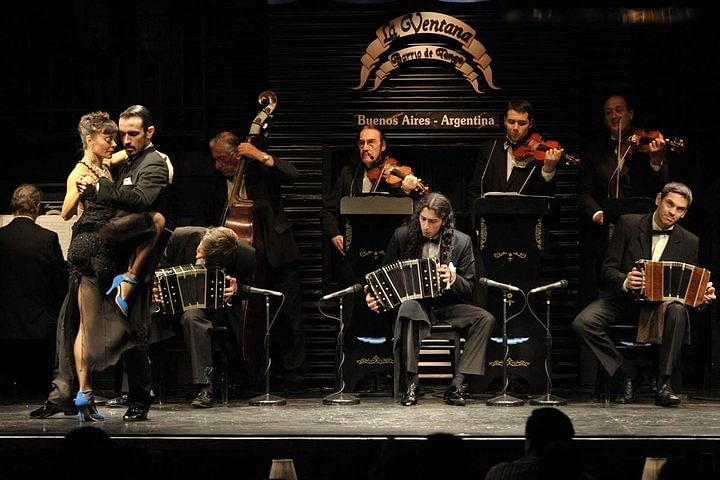 La Ventana Tango Show in Buenos Aires with Optional Dinner Experience