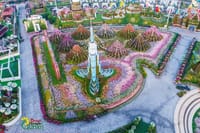Burj Khalifa at Miracle Garden