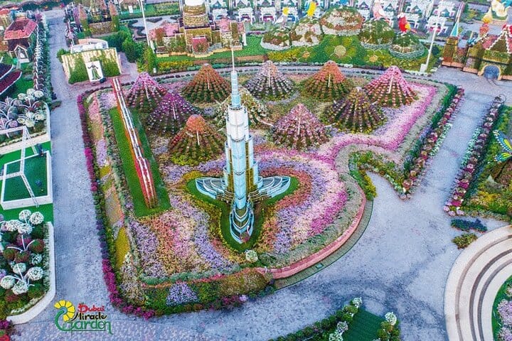 Burj Khalifa at Miracle Garden
