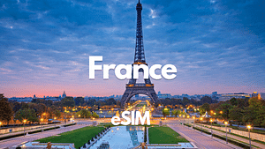 Paris (France) Data eSIM : 0.5GB to 2GB/daily - 30 Days