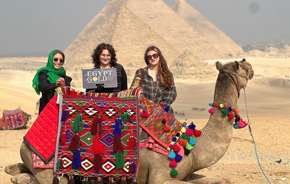 Cairo Pyramids, Sphinx & Egyptian Museum Day Trip from Hurghada