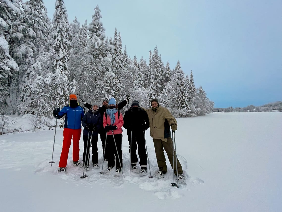 Private tour: Snowshoeing in Levi  8