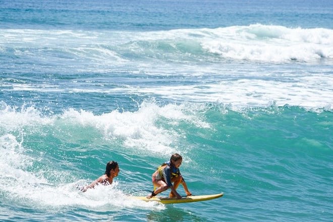 Surf lessons
