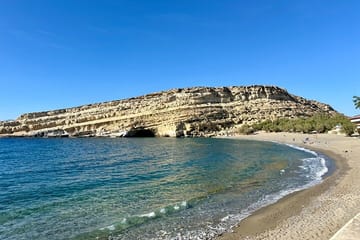 Explore Matala Hippie Caves and Zaros Lake from Heraklion