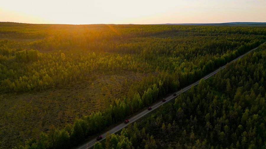 Midnight Sun quad bike safari, Pure Lapland, Rovaniemi Lapland