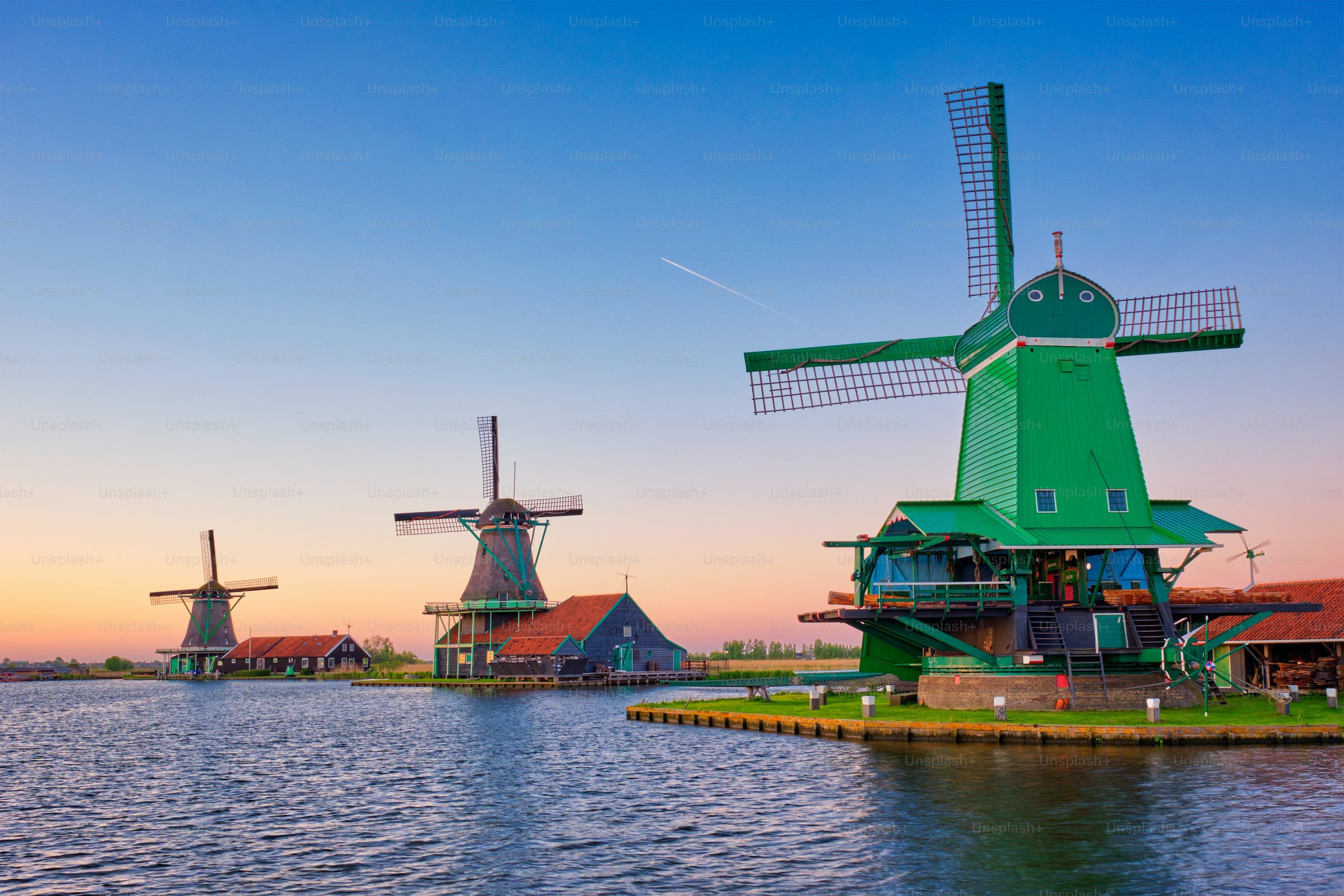 Zaansche schans windmills