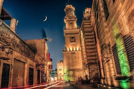 El-Moez Street and Khan Khalili Bazaar