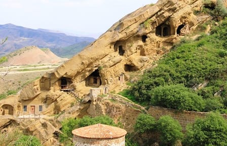 Davit Gareji and the Natlismcemeli Monastery+ Wine factory