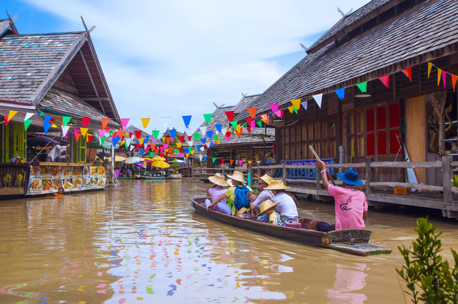 PATTAYA Join Tour Foating Market Pattaya 9